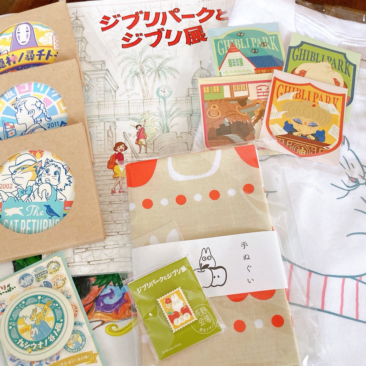 ジブリパーク ジブリの大倉庫 ハンカチ5枚