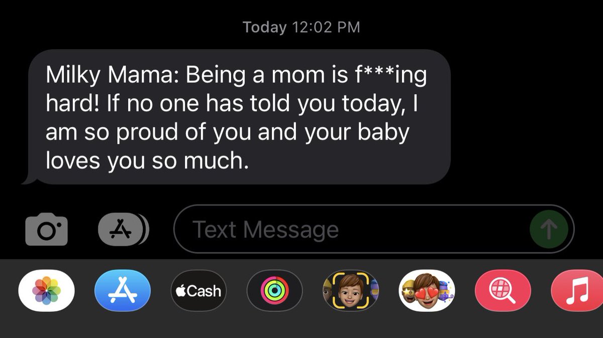 Thank you <a href="/MilkyMamaLLC/">Milky Mama</a> I needed that today 😭🤱🏻