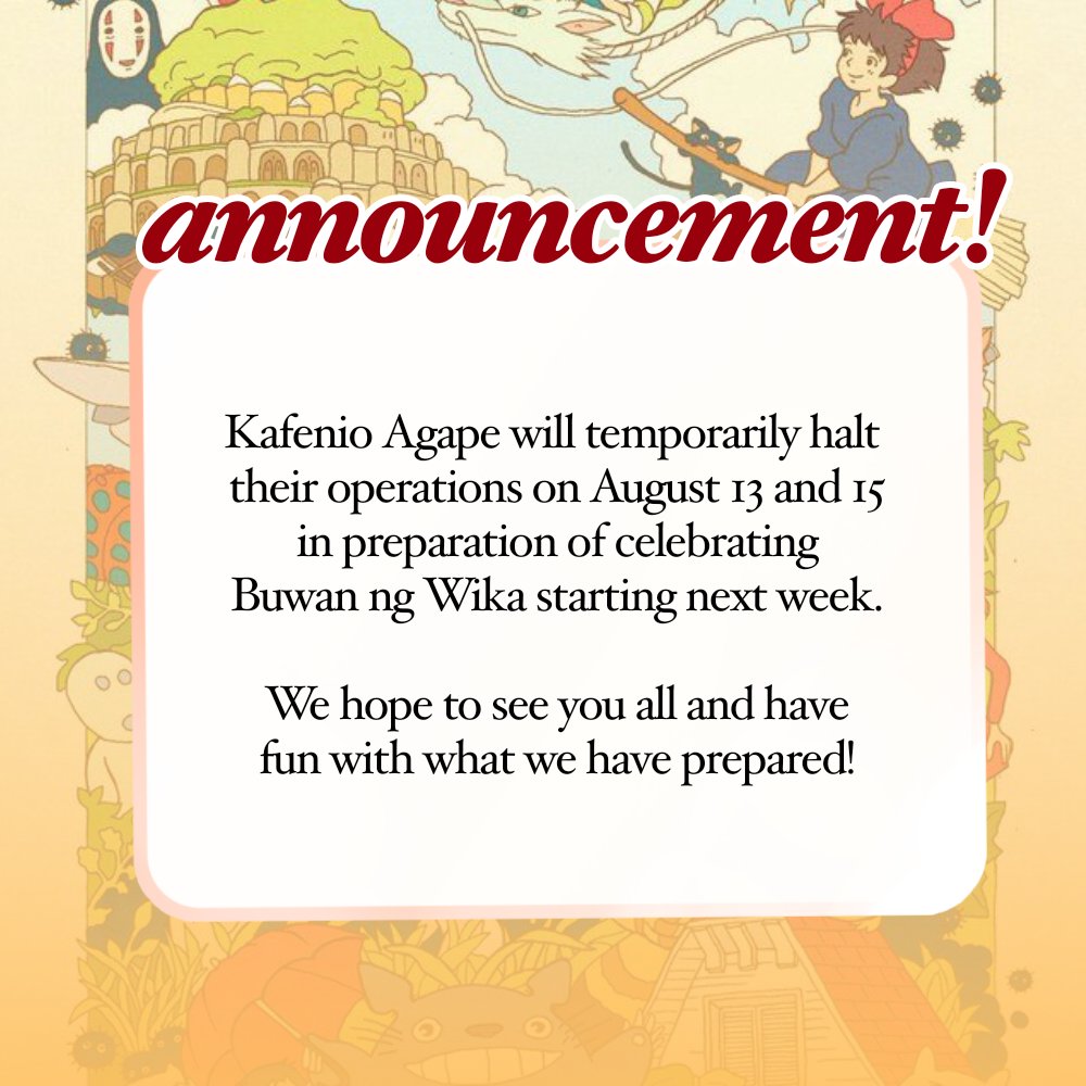 ⠀

     KIKI HAS SOMETHING TO SAY❗

    ⠀