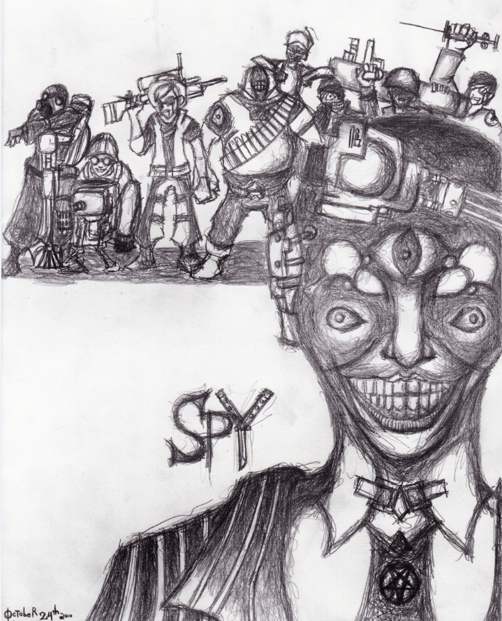 Nothing new to post so here's some cringe ass art from when I drew in high school lol 🤡

These are already less cringey than the others I found while sorting through my drawing folders 