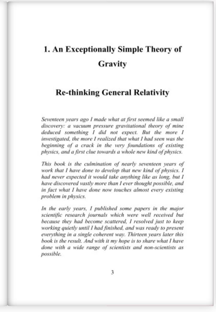 Billstone2020's tweet photo. Re-Thinking General Relativity: An excerpt from "The Balungi Lectures on Physics for the Use of Schools and Colleges" by Balungi Francis
https://t.co/5G5BfXdDJ5
#physisc https://t.co/zAbGachROR