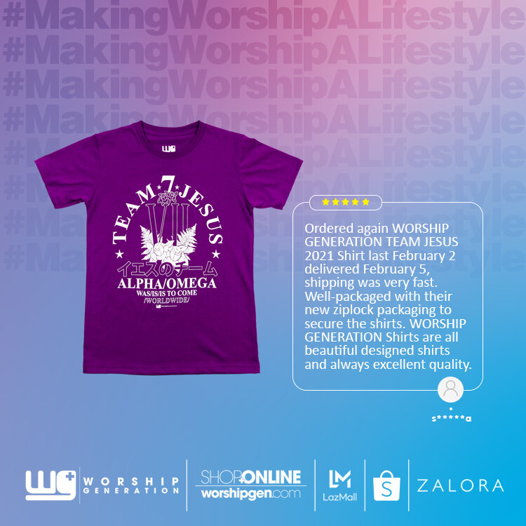 WorshipG_7's tweet photo. We acknowledge the fact that we are more than blessed to be the instruments of God which equipped us to effectively share His Words through our merchandise and contents.π
#WorshipGenerationFeedback #ChristianApparel #ChristianShirts #ChristianMerchandise #CustomerFeedback https://t.co/jxeGcgi2Bk