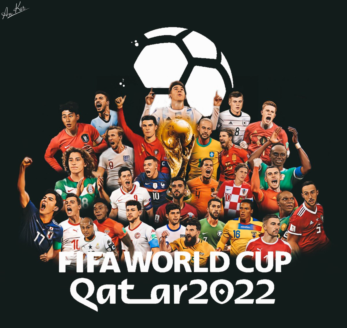 100 days until the World Cup begins 🏆