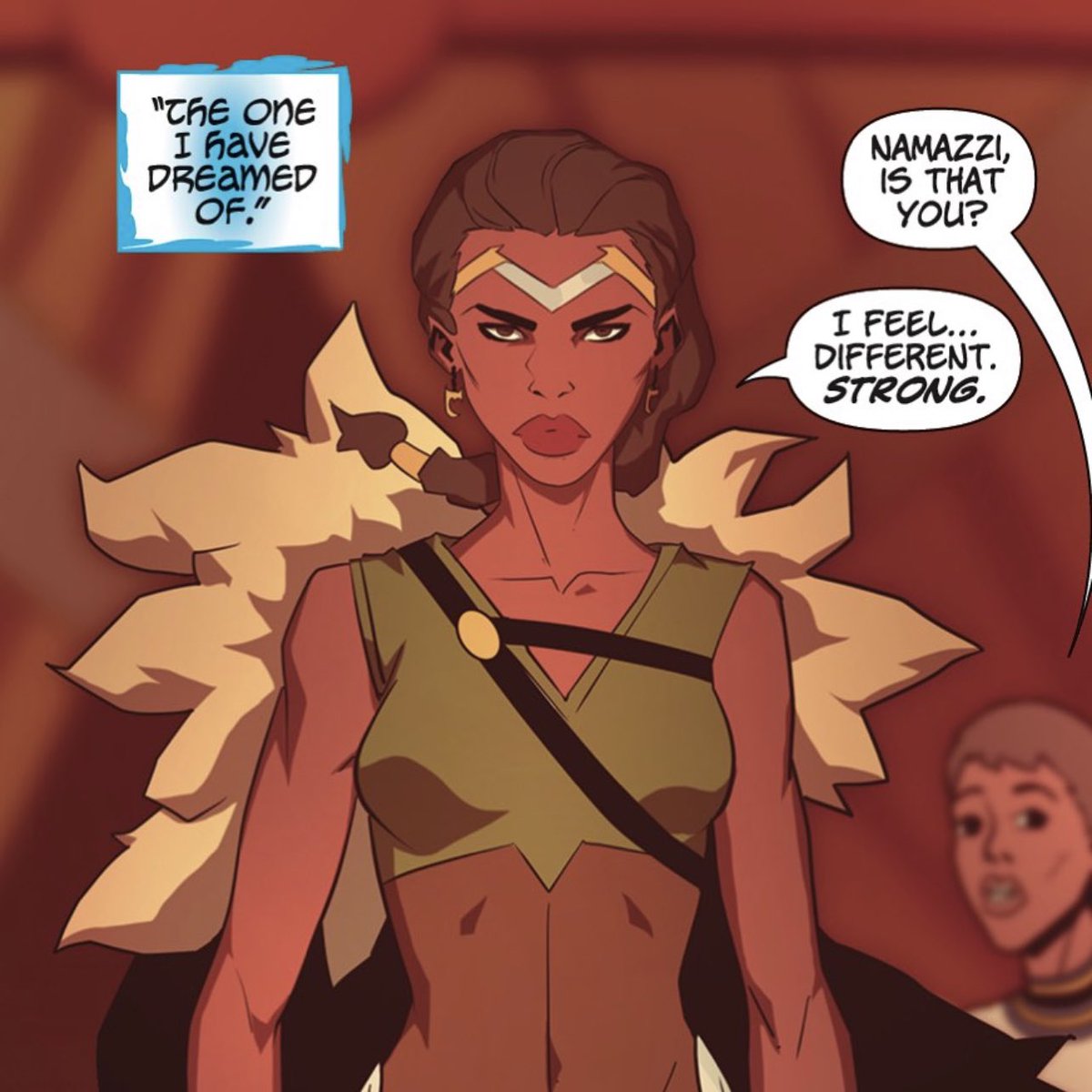 Can’t wait to see #TheWomanKing starring #ViolaDavis in September?then you’ll love the warrior women of The Eternal Realm and our heroine Namazzi!

— • — • — • — • — • — • — • —

#subsume #sorghumandspear #indiecomics #blackcomics #dnd #comics #swordandsoul