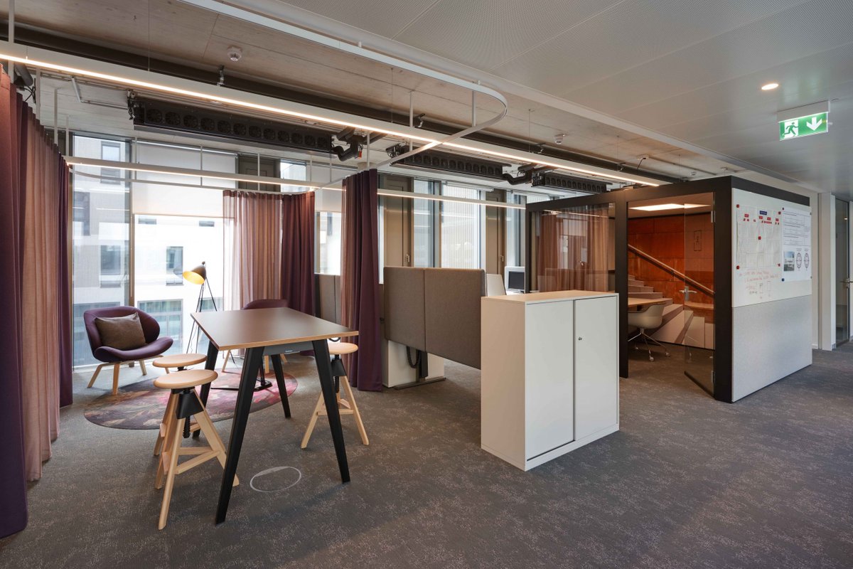 OfficeInspire's tweet photo. Appreciation and involvement of the employees is the program here: a unique multi-space room for Wolff &amp; Müller.  https://t.co/EFCVyqNpDD

#newwork #modernoffice #archonic #futurework #officeinspiration https://t.co/93pLptnWoX