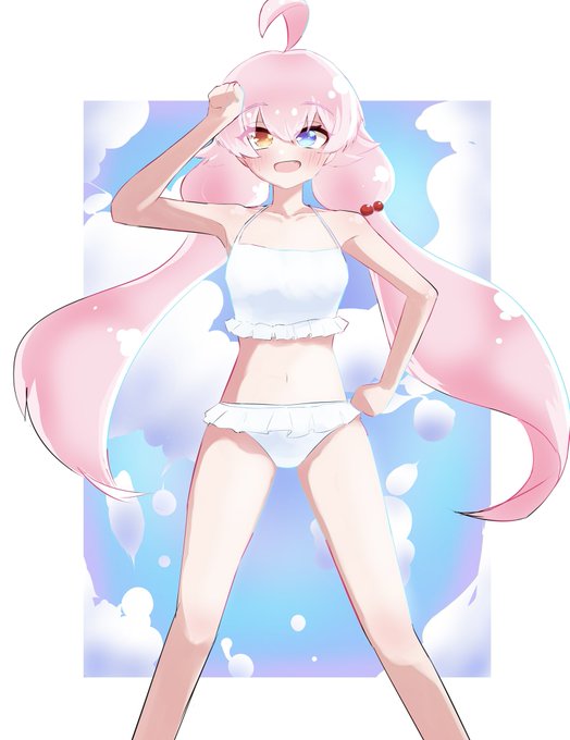 水着ホシノ〜〜〜✊✊✊ 