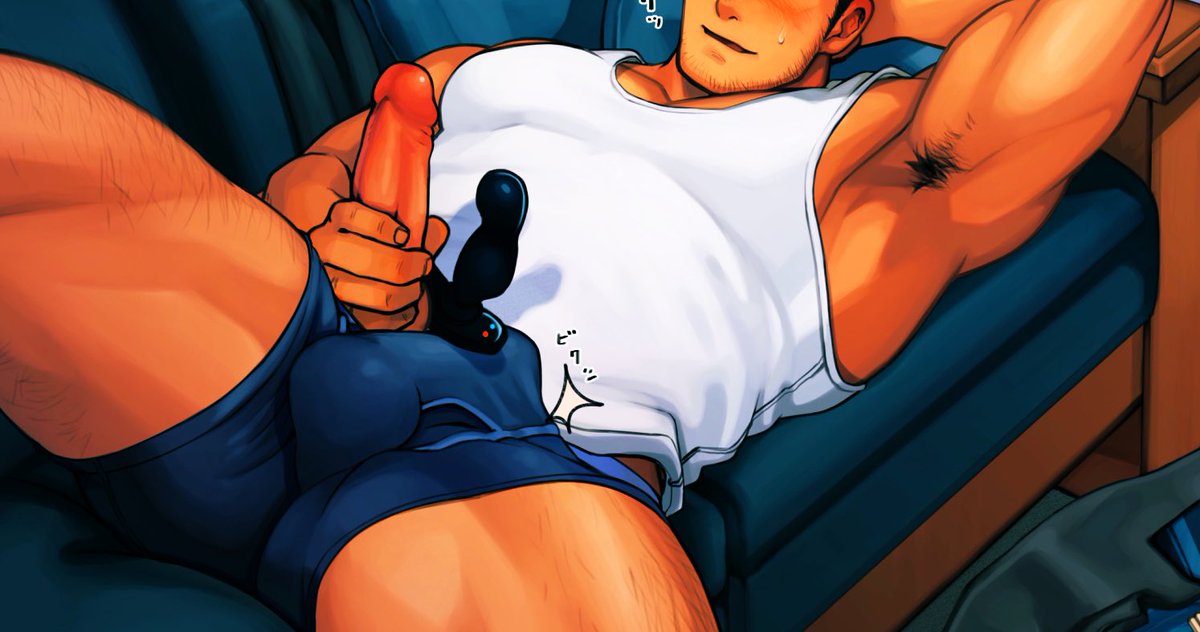 【 Sandayu had recently went to a certain store near his home. He came back with a 𝙨𝙥𝙚𝙘𝙞𝙖𝙡 𝙩𝙤𝙮, wanting to try something . . . different 】

〝 So the instructions say here that I press this button to turn up the 𝙫𝙞𝙗𝙧𝙖𝙩𝙞𝙤𝙣𝙨. 

Very 𝙞𝙣𝙩𝙚𝙧𝙚𝙨𝙩𝙞𝙣𝙜 ~ 〞