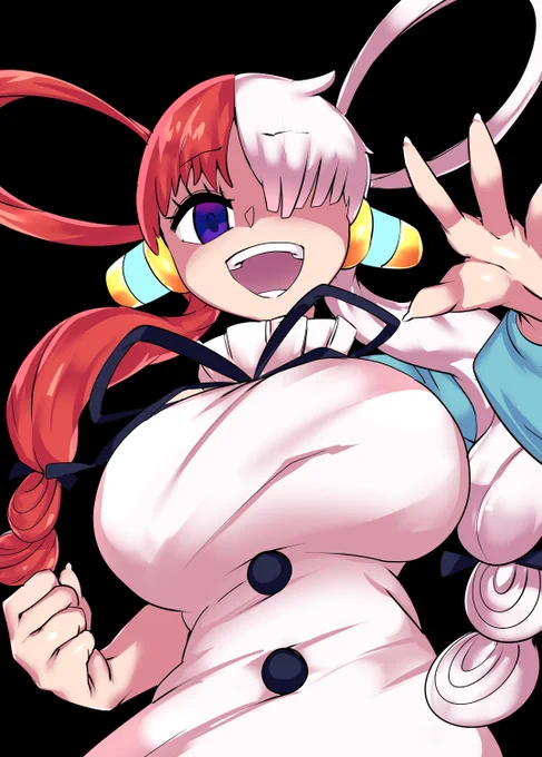 影レイヤー間違えて出力してたので色々加筆したウタちゃんラクガキ 