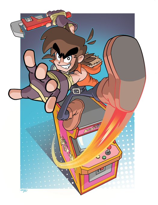 「brown hair game console」 illustration images(Latest)