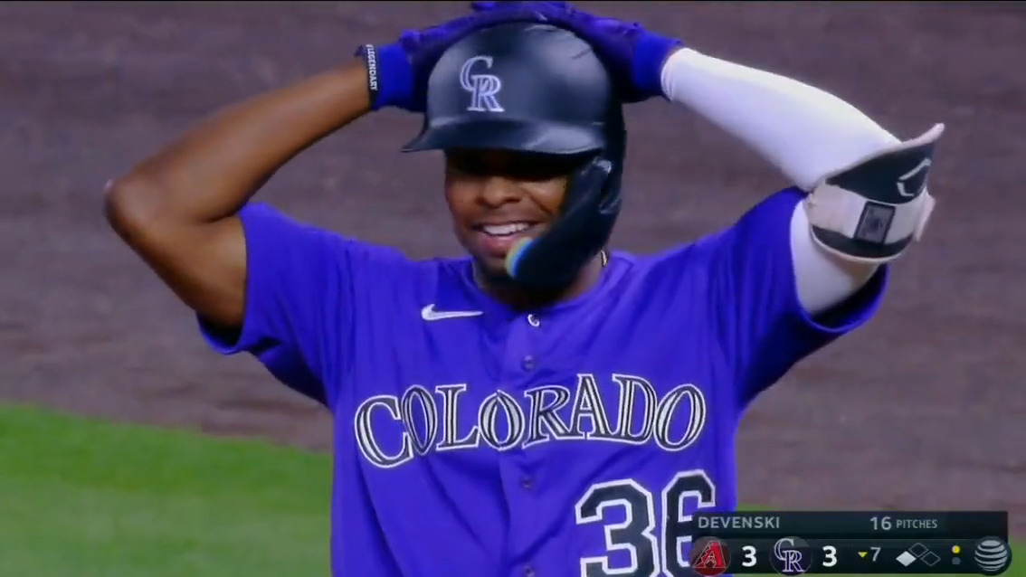 MLB Network on X: Wynton Bernard spent 11 years grinding it out in the  minors until he finally made his MLB debut tonight with the @Rockies: 1  run, 1 hit, 1 stolen