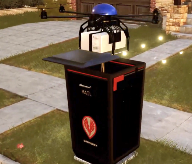 Daniel__Levine's tweet photo. Where do drone deliveries go? Into smart mailboxes, of course https://t.co/Wv02zUQe4o https://t.co/bAKTudxjXr
