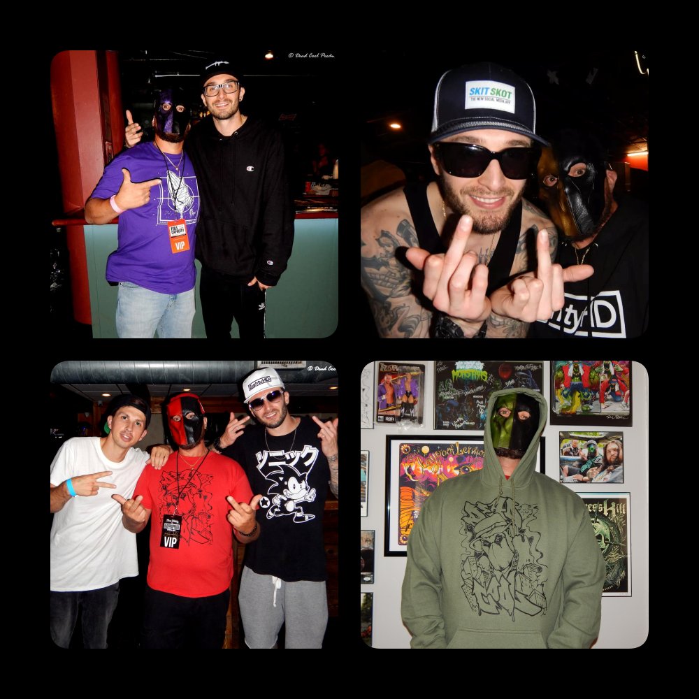 DeadCool72's tweet photo. @ChrisWebby this mask thing started in '16 &amp; it has taken me to new heights. The Dead Cool name isn't complicated. It just states my past is Dead to me &amp; the present moment is Cool as fuck. I'm stoked to get pics like this. C Ya 9/1! #4 on deck! #OneLove https://t.co/1rjeLajMai