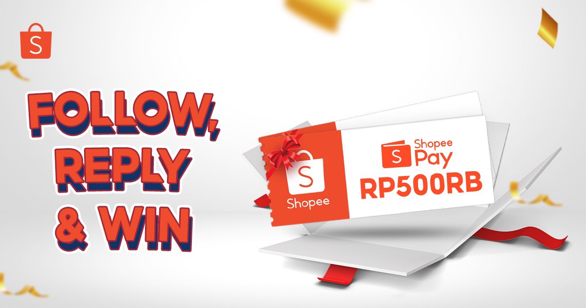 btrdaily51's tweet photo. SHOPEEPAY 500.000 IDR ✨

- Follow @ShopeeID
- RT &amp; LIKE tweet ni
- REPLY screenshot sudah follow @ShopeeID https://t.co/QXzcIfP76q