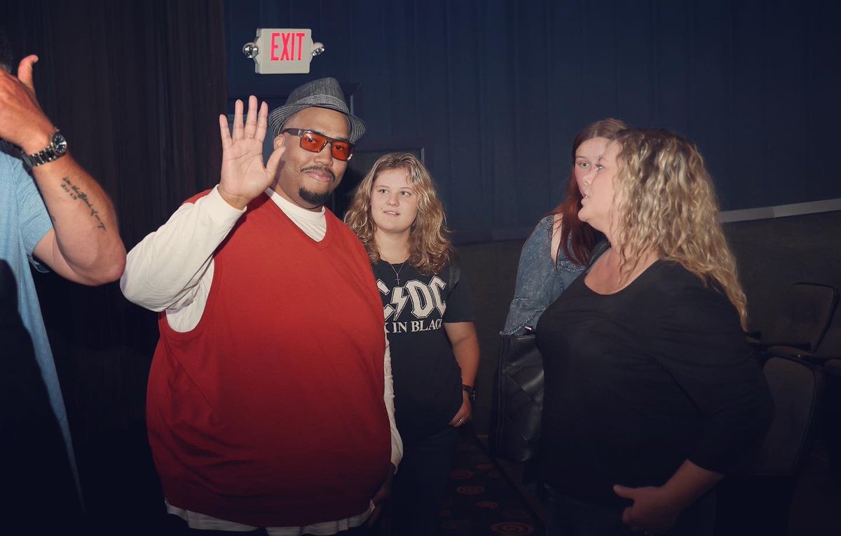 ColdAsIce216's tweet photo. We had blast at the #KingoftheBlock Q&amp;A! The audience had some great questions! Everyone here at MadWerkz is proud to apart of this project! #soldoutpremiere https://t.co/TrMkGdHDqm