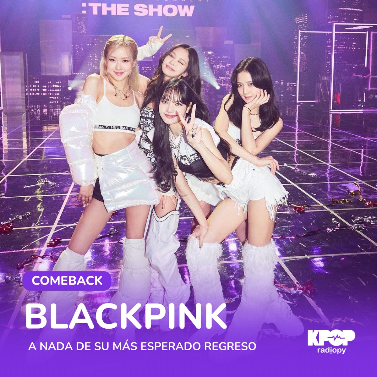 kpopradiopy's tweet photo. 💖 BLACKPINK IN YOUR AREA 💖

💥 Después de anunciar "Pink Venom" como primer single y las fechas de su gira mundial, BLACKPINK ha publicado el día que podremos disfrutar de "Born Pink", su próximo álbum. https://t.co/V27uJk3zcC