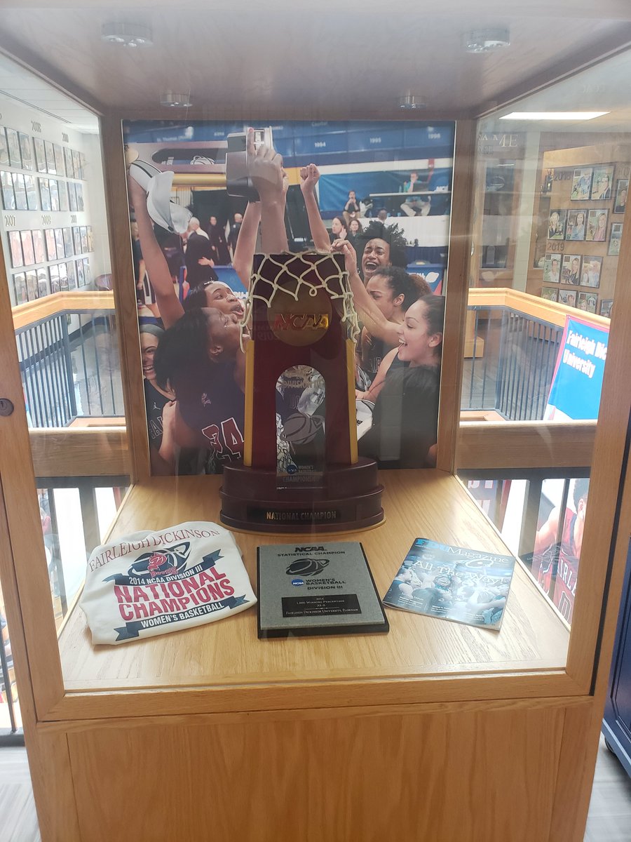 mitch_marc's tweet photo. Had to check out my old stomping ground today. NATIONAL CHAMPIONS FDU-FLORHAM!! #ASONE https://t.co/YmZiKtFZ7a