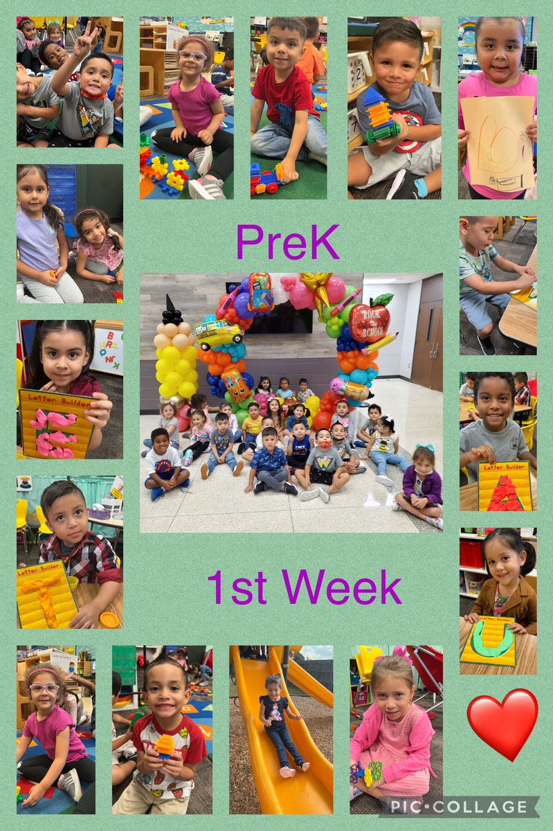 We had a great first week of PreK!! 🤩❤️ <a href="/HumbleISD_HE/">Humble Elementary</a> <a href="/HumbleISD_PREK/">HumbleISD ECE</a>