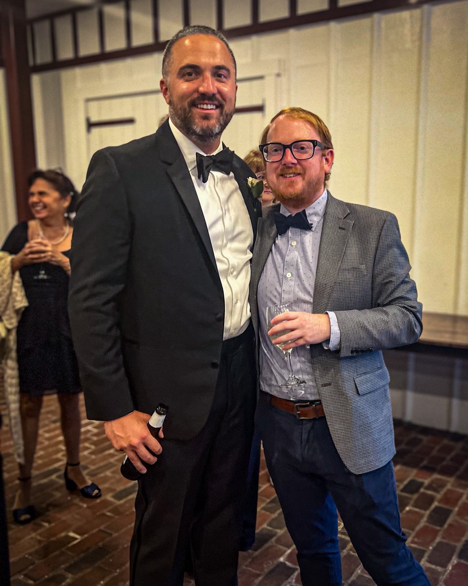 migshields's tweet photo. steak and cheese gets married… @SteveAgosti https://t.co/Af8MjW3kSq