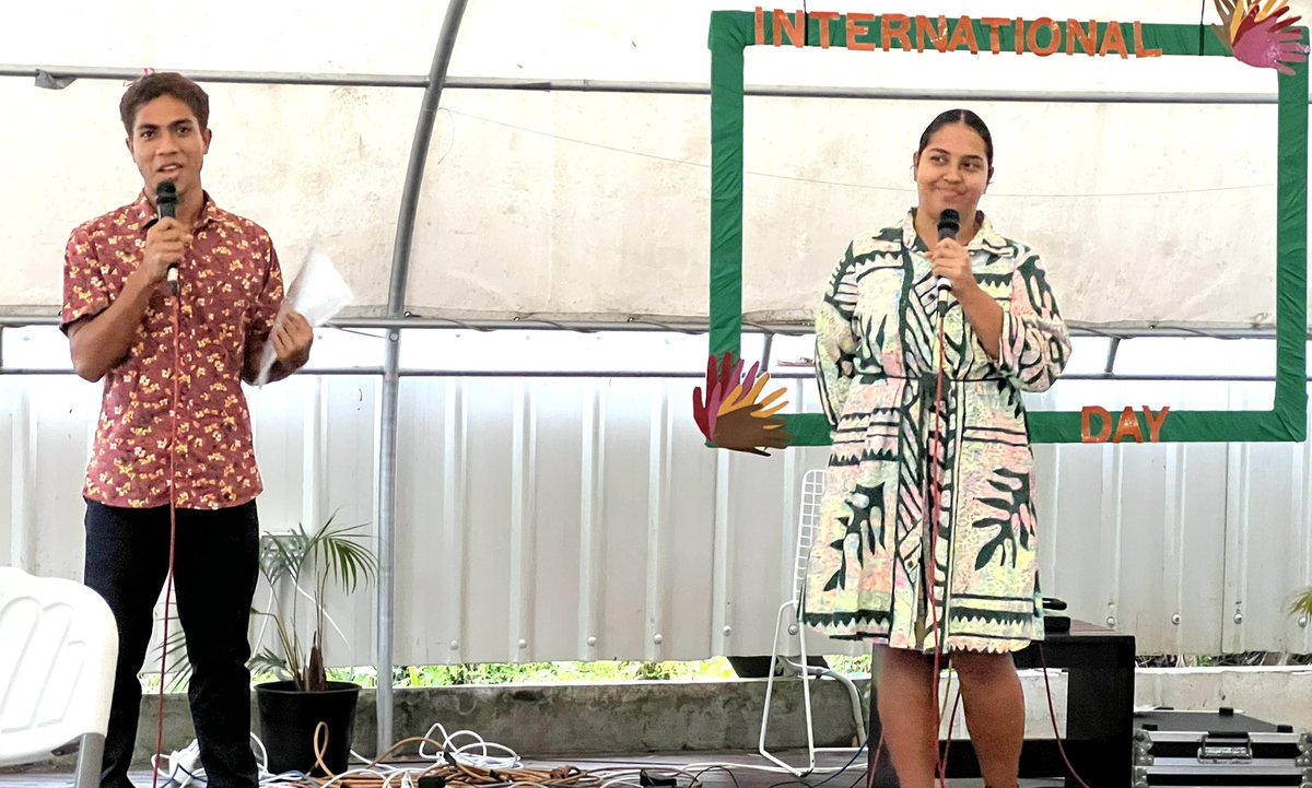 AvaneeshRaman's tweet photo. #Kudos to @integrity_fiji @youths4integri7 for #celebrating #internationalyouthday2022 #IntergenerationalSolidarity #creatingaworldforallages. #Inspiring #remarks from @askoltu @EUPasifika to #youths was #empowering ๐๐ป๐๐ป #Loved @JosaFiji for making us all #vibe. #Pacificyouth https://t.co/OAF1wZv96L