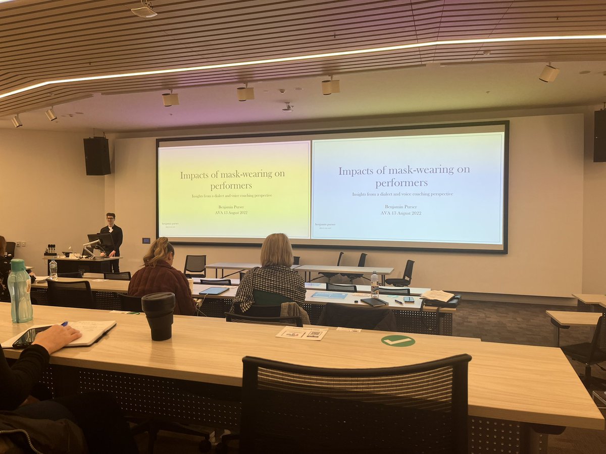 AlBizzanelli's tweet photo. Just listened to the lovely @benjaminpurser_ on mask use for performers. So much to think about for our singers, actors and the people who treat or direct them! #thevoiceunmaskedava https://t.co/uBYMXUDmNM