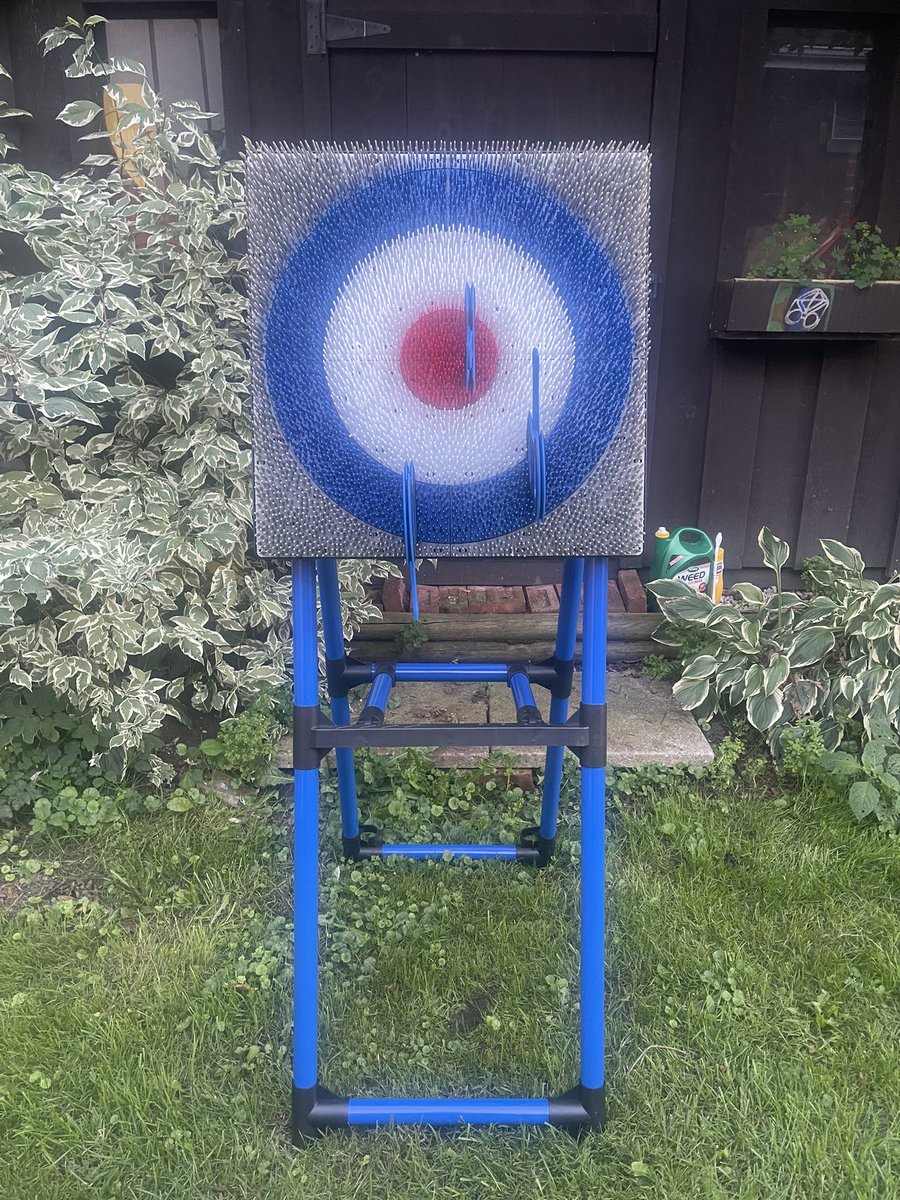 LeafsMaz20's tweet photo. Friday #AxeThrowing around the fire with my two favourite ladies, @JennyMissFit and #MiniCoach 
AKA #BadAddyTude 😂 
AKA #Adelaide 

#Family #MyPeople #Happy #FridayFunday #FridayVibes https://t.co/mTnhfdIc6S