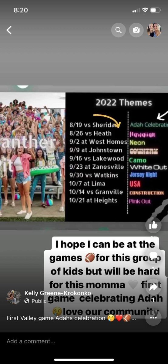 Licking Valley lost a HS student this summer in a car accident. They plan to honor her during the game, against us, next Friday. It would be great if we could support them. Her mom is from Somerset and they still have family there. ❤️ <a href="/RmaSheridan/">Sheridan Football</a> <a href="/LanceDupler/">Lance Dupler</a> <a href="/SheridanStuSect/">The Red Regiment</a>