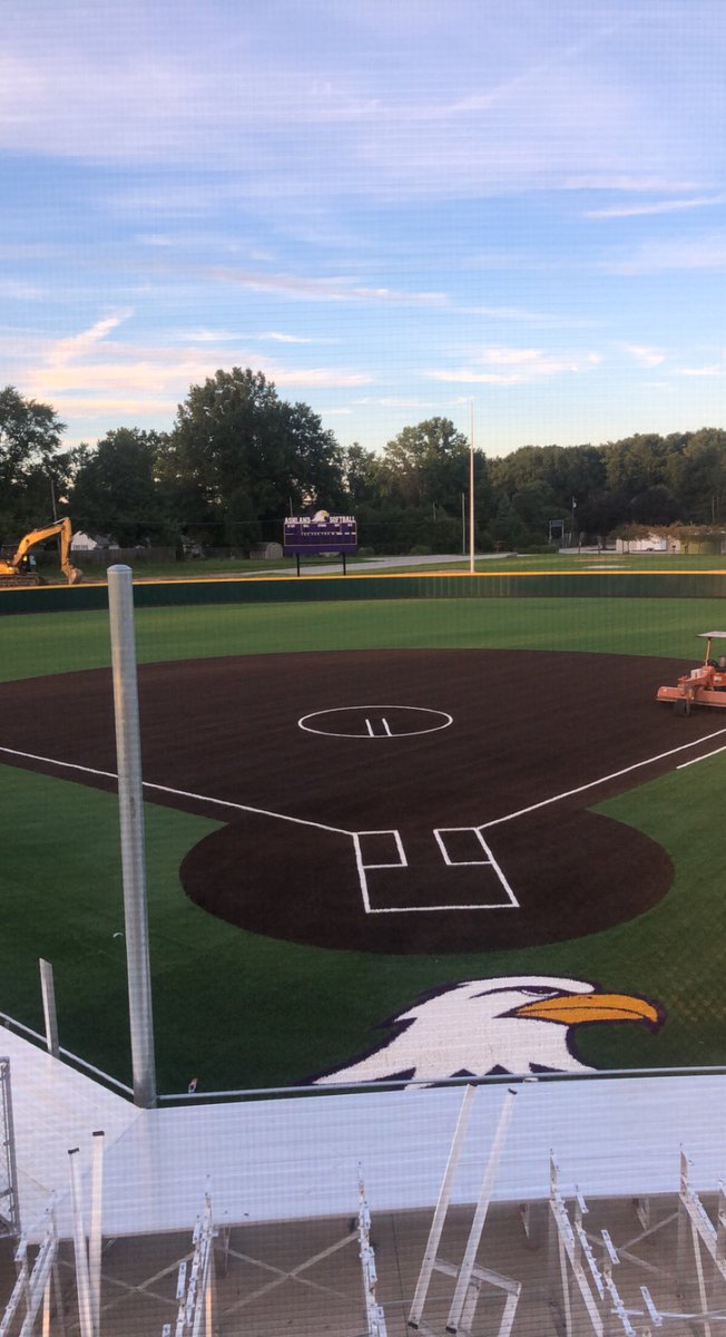 CoachKnerem's tweet photo. Snuck up to the press box for a peek… anyone notice the most recent addition to the stadium? 👀 https://t.co/dUGNjTiCP2