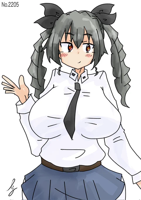 [どやっアンチョビ]#1日1ドゥーチェ 