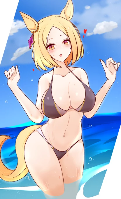 みずぎとぷろ#ウマ娘#ナリタトップロード 