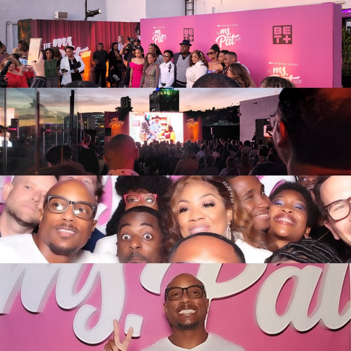 GCornbread's tweet image. The Ms pat Show season premiere screening. Tap in on @betplus. Honored to work with such talent