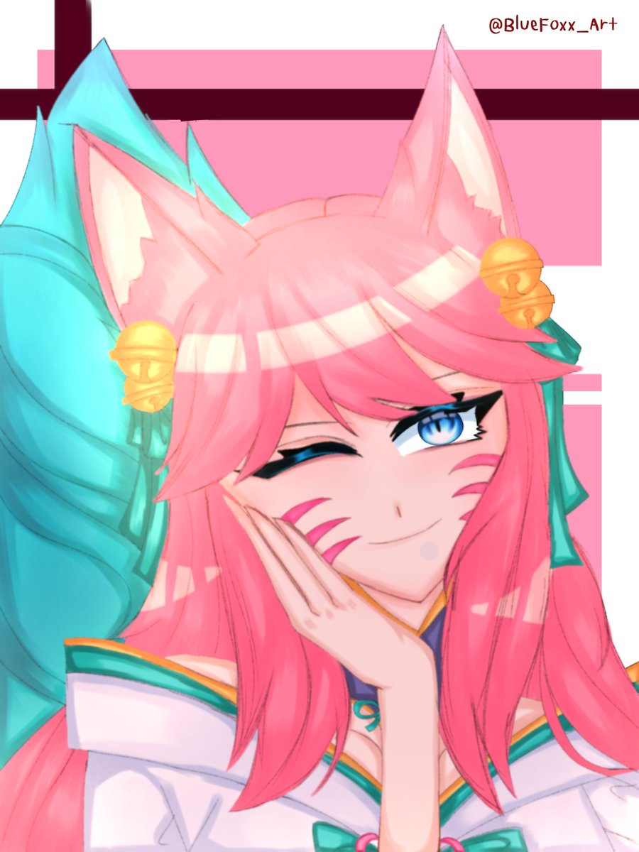 Ahri 🌸🦊✨

#leageoflegends #spiritblossomahri #lolfanart  #BlueFoxxArtwork #ibisPaintX