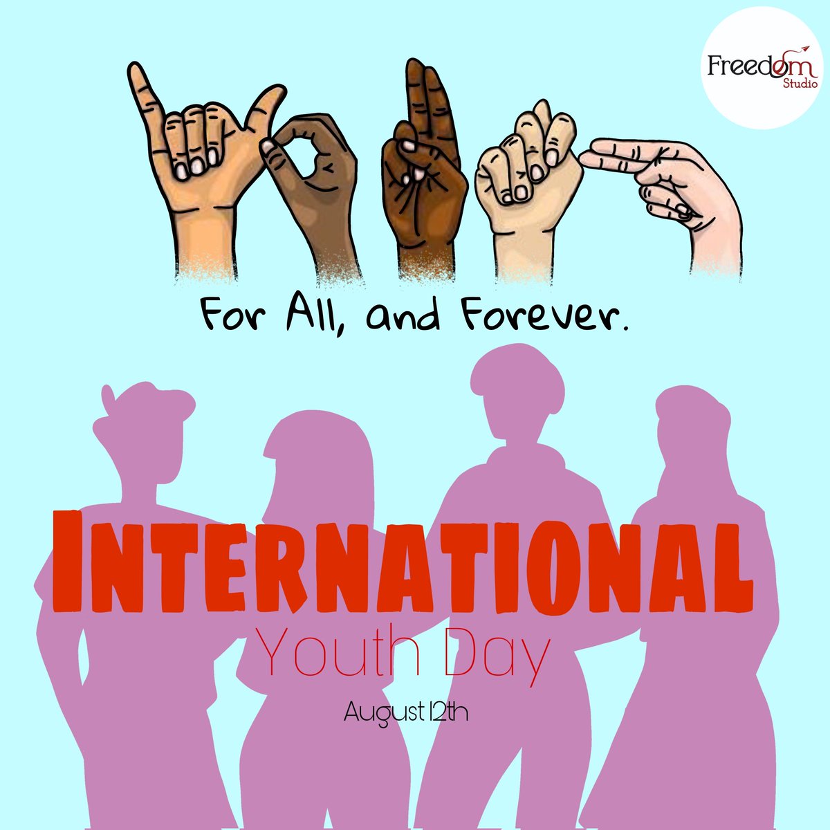 Youths have the power to change lives, if they are given the opportunity to. 
As we grow ahead as a community, let's start acknowledging the importance and the power that youths hold. 
International Youth Day to all. 
Today, Tomorrow and Forever.
