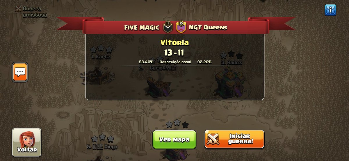 Oitavas de Finais
Torneio @LigaBrOFC 
#GoMagic