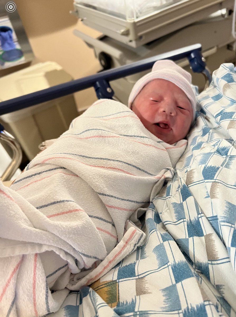 Meet my Granddaughter Harper Jo

Born: 8/12/2022 at 12:26pm 
Weight 6 pounds 4 ounces 
18 1/2 long