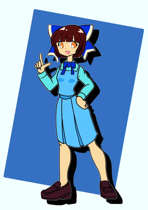 今日のお昼のお絵描きギランバ・ビガさんちの子 