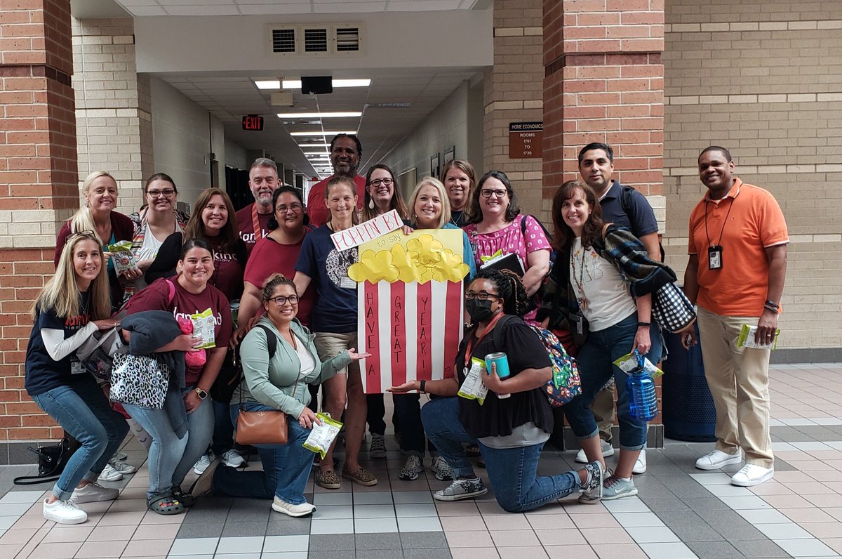 LamkinLeopards's tweet photo. It was fun to "POP IN" while our fantastic teachers were busy planning this week!  Lamkin teachers are ready to "bring out the best" for our leopards!  
#CFISDspirit #lamkind https://t.co/Xq55JH8krq
