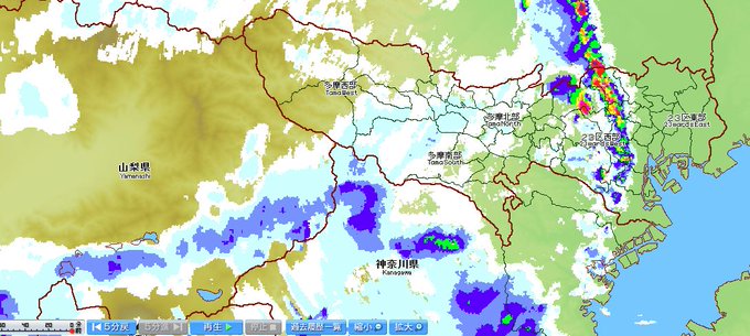 東京に通り雨通過中か
お台場の方にも風雨段々近づいてきてるしお気を付けをー
開場まであと30分よーッ! 