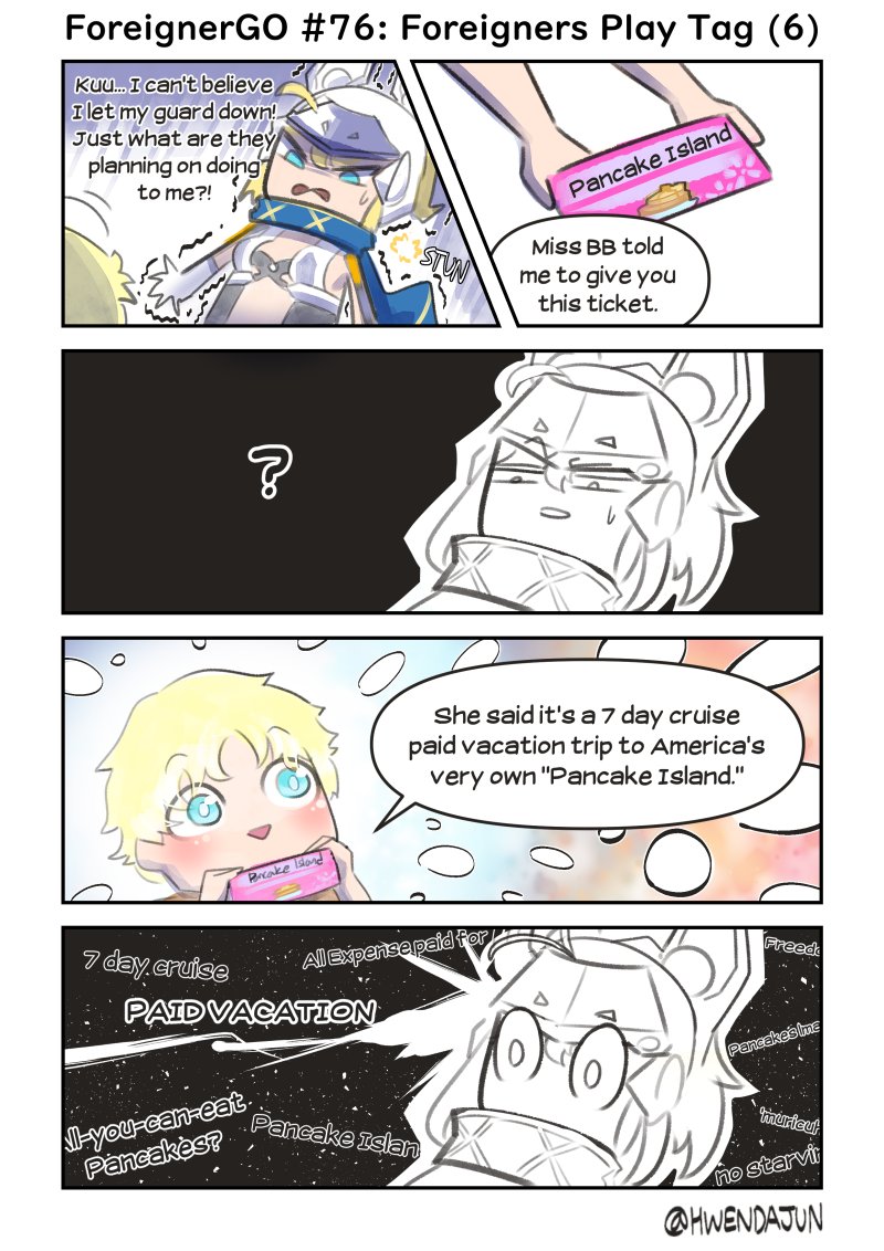 ForeignerGO #76: Foreigners Play Tag (6)
#FGO #フォーリナー 