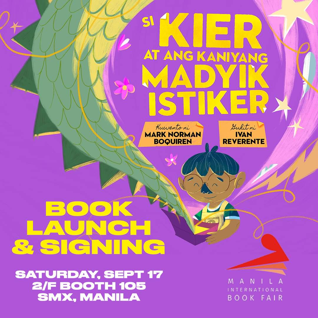 go_norman's tweet photo. Save the date! We're excited to finally re-join the Manila International Book Fair for this year! Watch out for our book signing this September 17! https://t.co/YEWEWjED9l