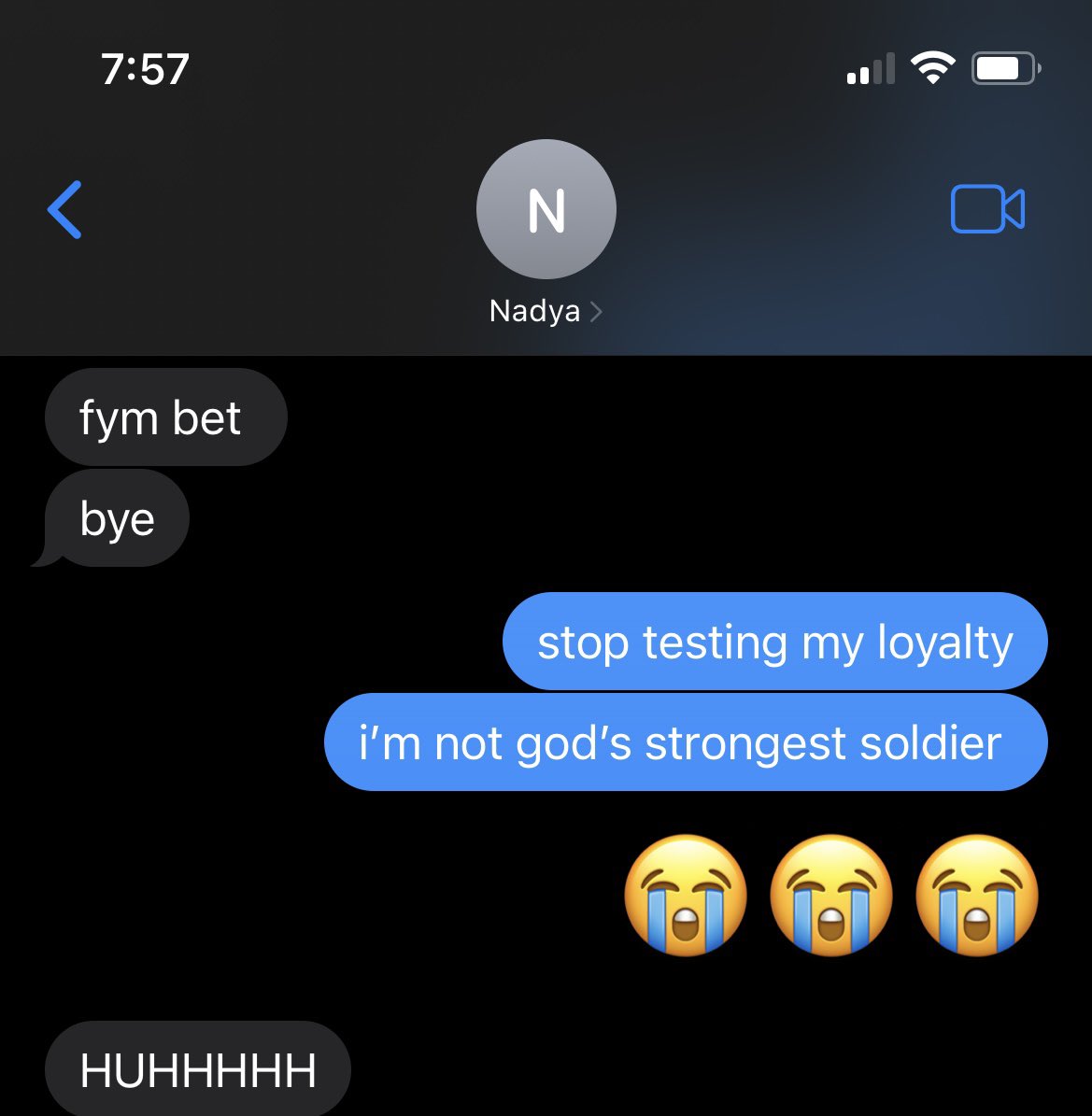 why she still wit me😭😭😭