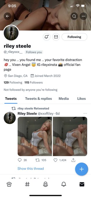 @xxxRiley Is this really you? https://t.co/MWeqy56tPz<a class="tags" target="_blank" title="On Twitter" href="/?out=eyJ0eXAiOiJKV1QiLCJhbGciOiJIUzUxMiJ9.eyJpYXQiOjE3MjUxODcyNTYsImlzcyI6InR3cG9ybnN0YXJzLmNvbSIsIm5iZiI6MTcyNTE4NzI1NiwiZXhwIjoxNzU2NzIzMjU2LCJyZWRpcmVjdF91cmwiOiJodHRwczovL3R3aXR0ZXIuY29tL3h4eFJpbGV5In0.BxIrYaQTuYDaqtGbVUJ18U-N0HLt0hUtIGMc41WopDVorOWvodhTBwEwsFDgh96SmaTMc1ooUN7umXd4gv3lxA">@xxxRiley</a><a href="/tag/sexy"class="tags"><span>#sexy</span></a><a href="/tag/sex"class="tags"><span>#sex</span></a><a href="/tag/orgasm"class="tags"><span>#orgasm</span></a><a href="/tag/erotica"class="tags"><span>#erotica</span></a><a href="/tag/audioorgasm"class="tags"><span>#audioorgasm</span></a><a href="/tag/literotica"class="tags"><span>#literotica</span></a>