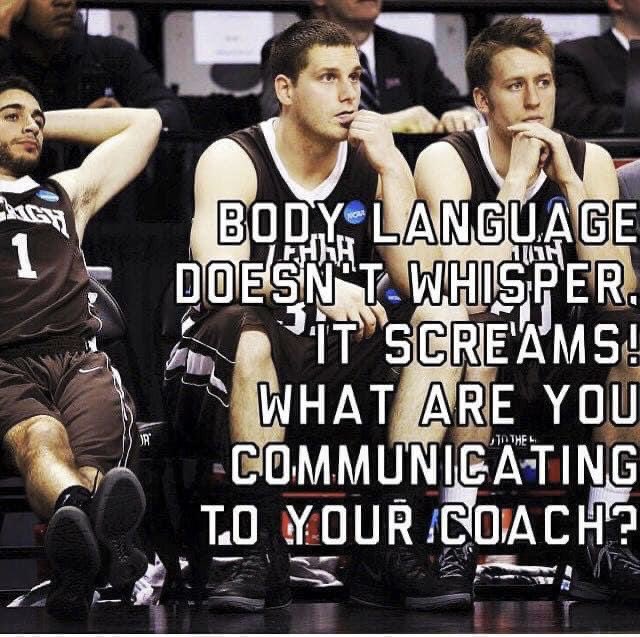 TeamRHJAZ's tweet image. This is what scouts talk about at the highest levels. This will prevent u from getting a scholarship. This will keep u from getting a pro job. This will limit ur minutes or get u kicked off the team. Be careful of how u look on that bench because u never know who’s watching you!