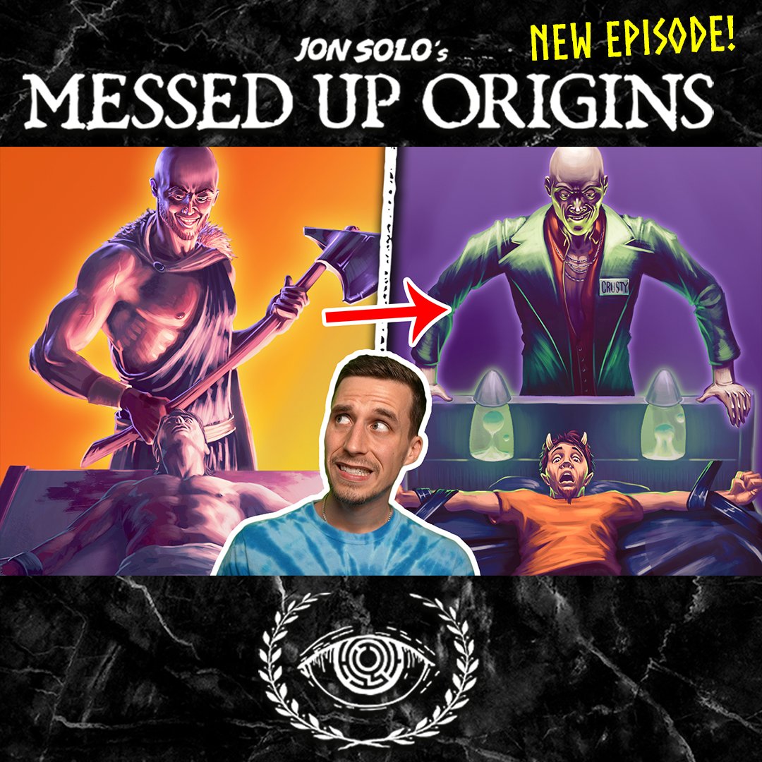 MessedUpOrigins's tweet photo. Don't miss this week's episode all about Procrustes and Crusty from Percy Jackson! #Theseus #GreekMythology #PercyJackson #Crusty #Procrustes #MessedUpOrigins #JonSolo #YouTube https://t.co/Y7dELGTzey
