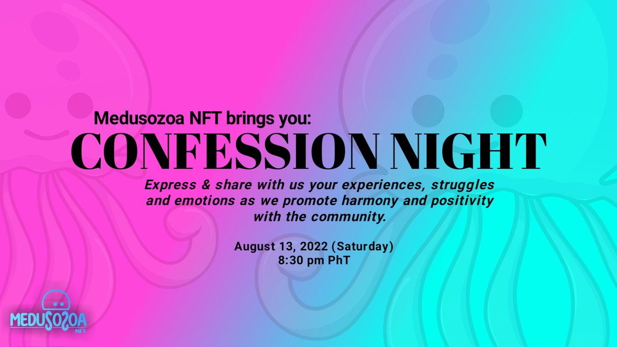 Medusozoa Podcast inside our kingdom!.
Expereinces, struggles and emotions that are untold, share with us as we promote harmony and positivity within the community. 🤗

discord.gg/TbG2dpqDTT

#NFTCommmunity 
#CryptoArtPh 
#BitPinas