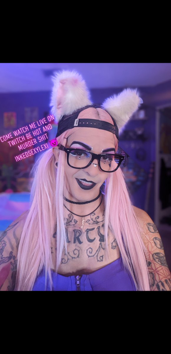 TentacleGiiirl's tweet photo. It's Friday I am making margaritas, and fucking shit up online, come watch me on twitch at Inkedsexylexi ๐ซฃ๐๐๐
#transgamergirl #TransWomenAreWomen #TransIsBeautiful #trans #twitch #Livestream #smallstreamer #LIVE #FridayVibes #fuckitup #waifus #PS4live #gamerlife #hotgamers https://t.co/vX936S9b6c