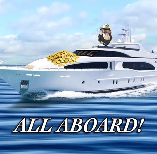 The moment you’ve all been waiting for! All Aboard, Skippers! We’ve completed our final checks and the Lazy Ape Yacht Club Discord is now boarding! #ProudtoDeath #LAYC 

✅LIKE &amp; RETWEET 

✅Tag 3 friends 

✅Enter the #Yacht 

discord.gg/HuMUCgryqY