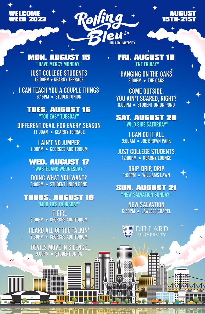 duCPT_1869's tweet image. We’ve heard a lot about a “summer playlist”…we feel it’s time the Oaks heard ours!

#WhatWeDUin? ROLLING BLEU😈🌊🎵

Welcome Week 2k22, sponsored by DAB
#DUWelcomeWeek22 #MyDU
