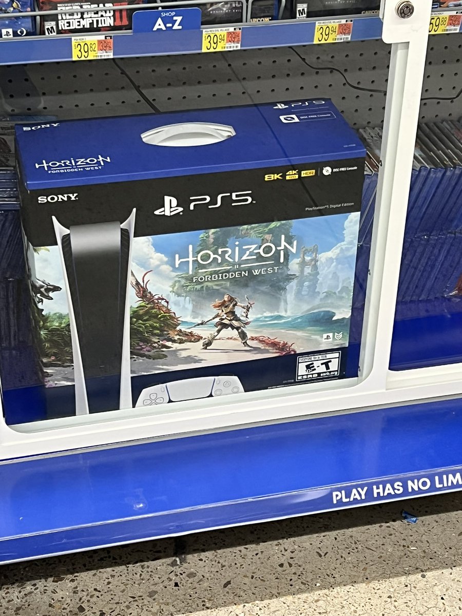 Ghero18's tweet photo. They are out in the wild now!!
#ps5 #HorizonForbbidenWest #ps5restock #Walmart https://t.co/zuEXY6wODp