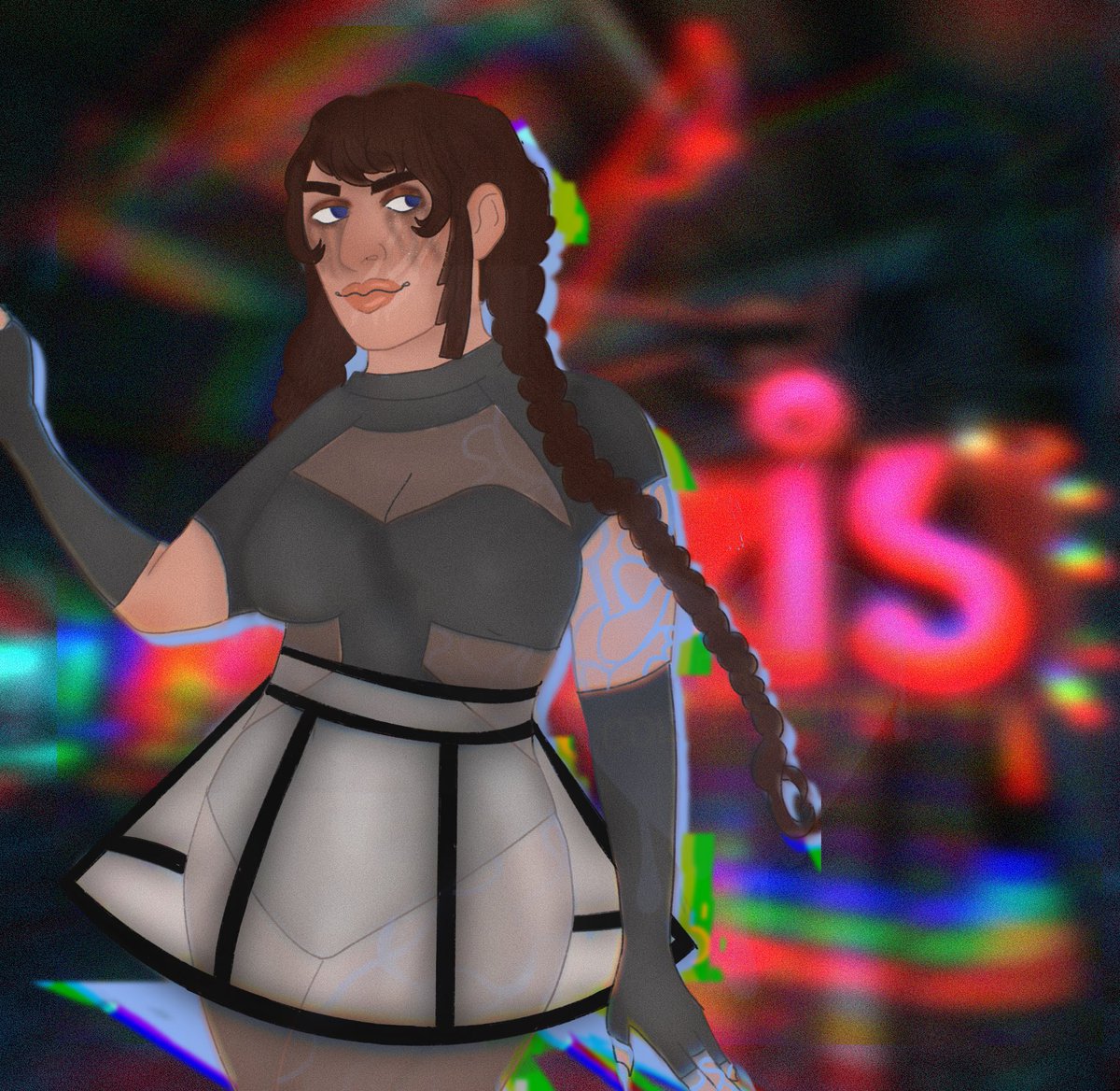 she is Complete….Eerie Issi…..