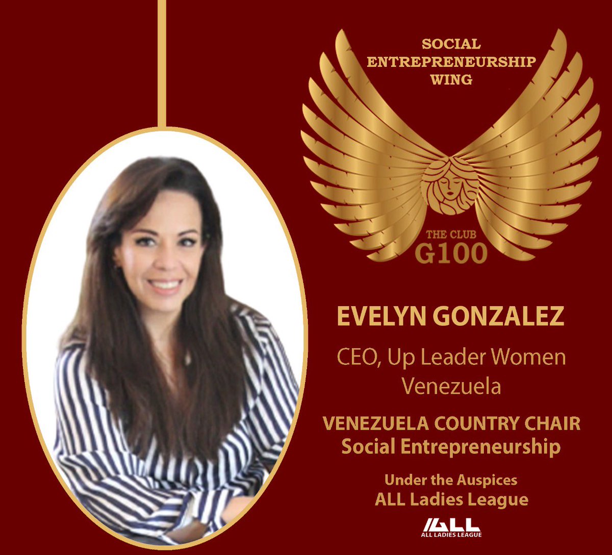 Damos la bienvenida a Evelyn González quien se suma como Country Chair de Venezuela en emprendimiento social !!@G100wefleaders